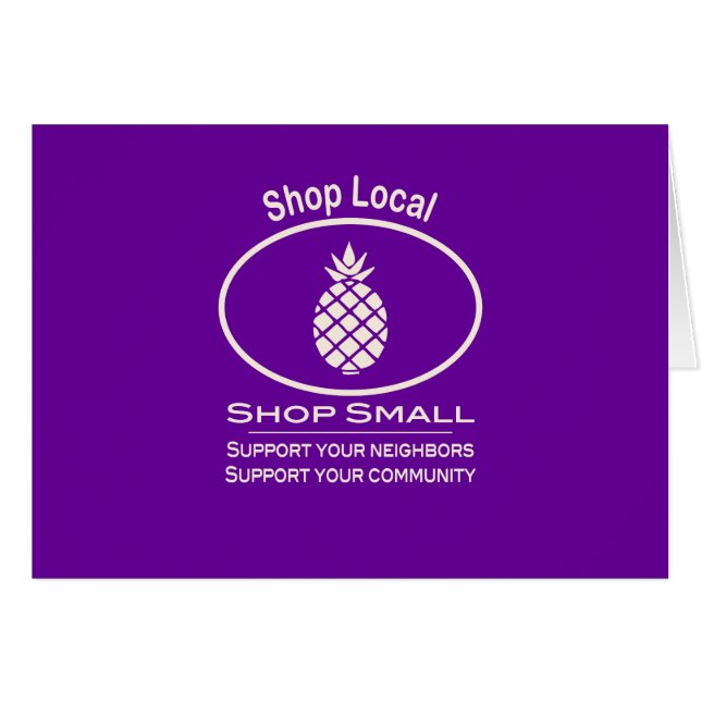 Winkel lokaal, koop kleine crèmeanananas (Voorkant Horizontaal)