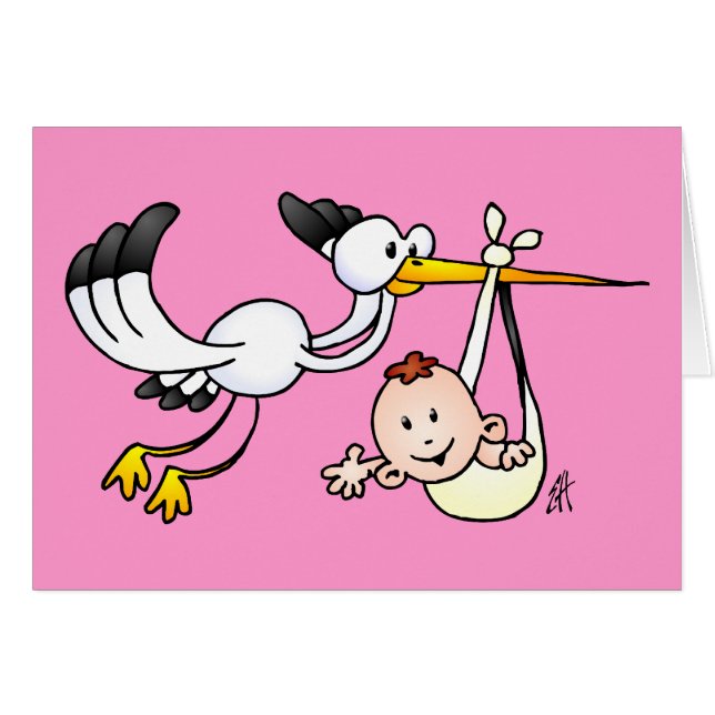 Winkel met baby (Voorkant Horizontaal)