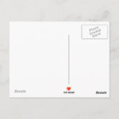 Winkel met baby briefkaart (Achterkant)