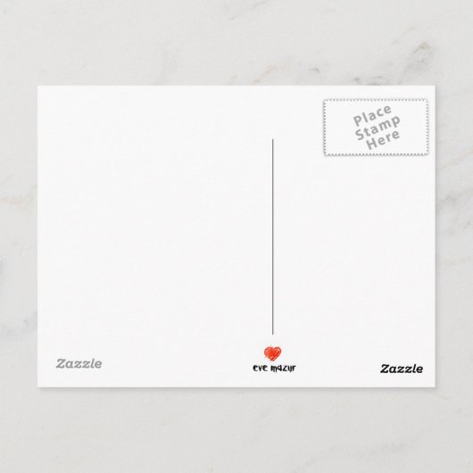 Winkel met baby briefkaart (Achterkant)