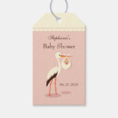Winkel met schattig baby Baby shower CadeauLabel (Voorkant)