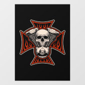 Winkel motorfiets motorfiets motorfiets raamsticker (Vel)