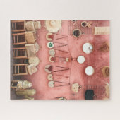 Winkel op de markt voor kruipers en stro legpuzzel (Horizontaal)