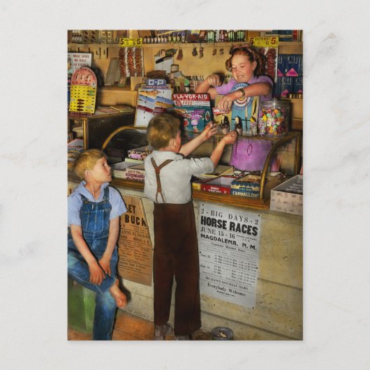 Winkel - Snoep voor ons beiden 1940 Briefkaart (Voorkant)