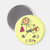 Winkel Stickfiguur Magneet (Voorkant / Achterkant)