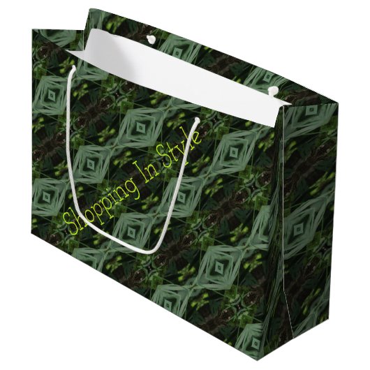 Winkel Stijl Ontwerper Groot Cadeauzakje (Voorkant Gekanteld)