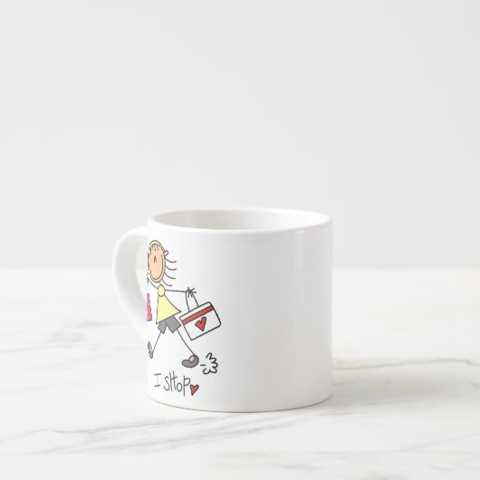 Winkel Stokfiguur Espresso Kop (Links)