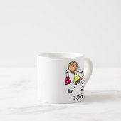 Winkel Stokfiguur Espresso Kop (Voorkant rechts)