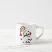 Winkel Stokfiguur Espresso Kop (Rechts)