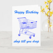 Winkel tot u de kaart van de Verjaardag laat (Gele Bloem)