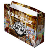 Winkel upload logo en achtergrond groot cadeauzakje (Achterkant Gekanteld)