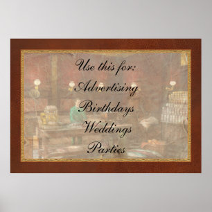 WINKEL - VIS - C. Lindenberg Hollieferont Poster