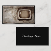 Winkel voor herstelling van gekweekte tv - Visitek Visitekaartje (Voorkant / Achterkant)