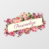   winkel voor meisjes raamsticker (Vel)