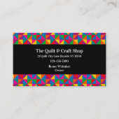 Winkel voor quilt- en Craft-bevoorrading Visitekaartje (Voorkant)