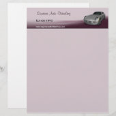 Winkel voor reparatie van auto's briefhoofd (Voorkant / Achterkant)