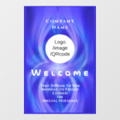 Winkel Welkomstlogo Marine  Raamsticker (Vel)