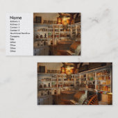 Winkel -  winkel voor gebruiksgemak visitekaartje (Voorkant / Achterkant)