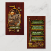 Winkel -  winkel voor gebruiksgemak visitekaartje (Voorkant / Achterkant)