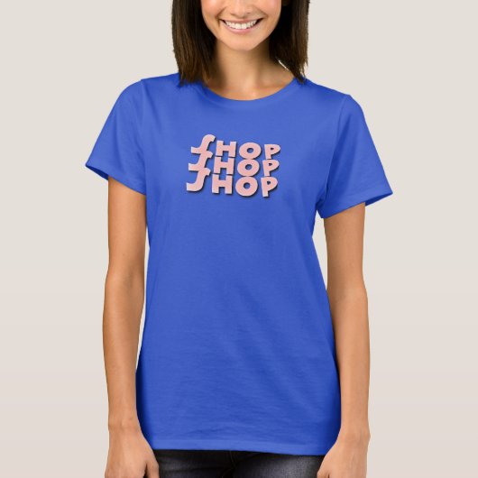 Winkel Winkel Winkel Dames  T-shirt (Voorkant)