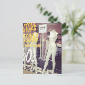 Winkelafsluiter Mannequins New York City NYC Briefkaart (Staand voorkant)