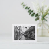 Winkelarcade (grens) visitekaartje (Staand voorkant)