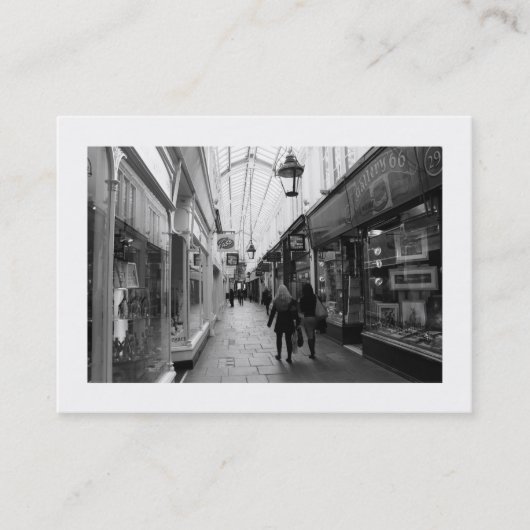 Winkelarcade (grens) visitekaartje (Voorkant)