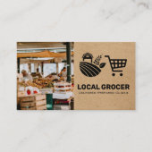 Winkelbeheer | kruidenier | boerenmarkt visitekaartje (Voorkant)