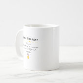 Winkelbeheerder Koffiemok (Voorkant links)