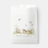 Winkelboek | Baby shower bossen Bedankzakje (Voorkant)