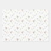 Winkelboek | Baby shower bossen Inpakpapier Vel (Voorkant 3)