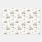 Winkelboek | Baby shower bossen Inpakpapier Vel (Voorkant 2)