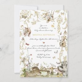 Winkelboek | Baby shower bossen Kaart