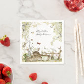 Winkelboek | Baby shower bossen Servet (Insitu)