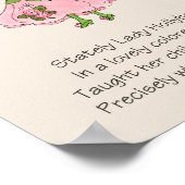 winkelboek Bloem Kinderen HOLLYHOCK Poster (Hoek)