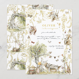 Winkelboek Bosbouwbosgebied Birthday Kaart