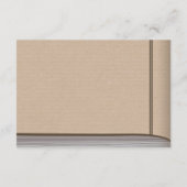 Winkelboek Breng een boek Baby shower  Brown Informatiekaartje (Achterkant)