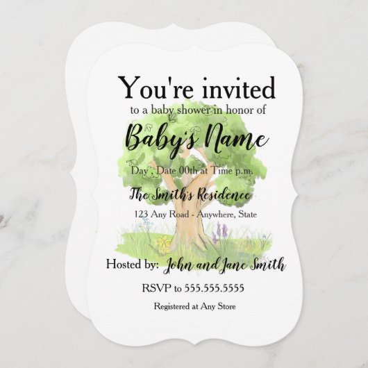 Winkelboek Kaart (Voorkant / Achterkant)