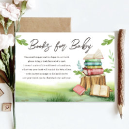 Winkelboek Nieuw Hoofdstuk Baby shower Een boek me Informatiekaartje