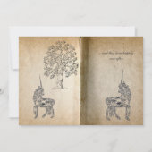 Winkelboek Perfect Unicorn Weddenschap Kaart (Achterkant)