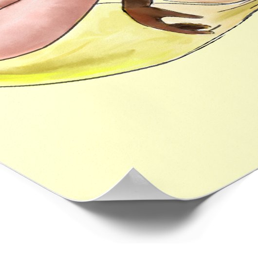 Winkelboek vrouwen poster (Hoek)