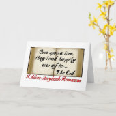 WinkelboekRomancen worden gelukkig altijd herhaald Kaart (Gele Bloem)