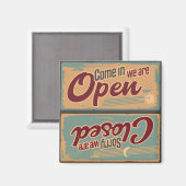 Winkelbord opnieuw openen Gesloten wasmachine Magneet (Voorkant / Achterkant)