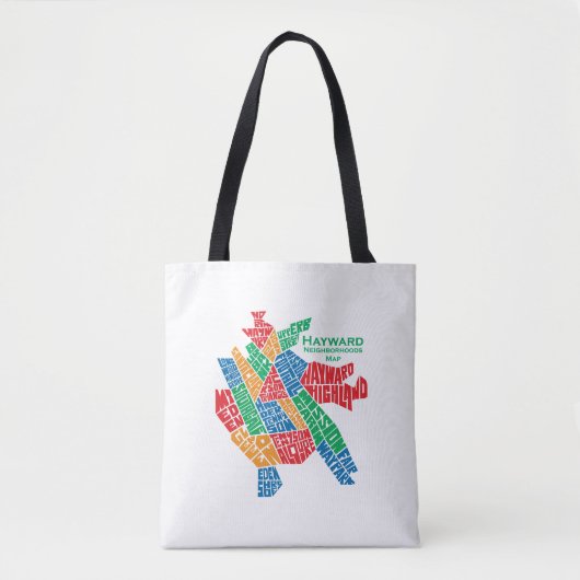 Winkelbuurtentassen Tote Bag (Voorkant)