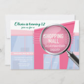 Winkelcentrum Scavenger Hunt, Tween Verjaardag Kaart (Voorkant)