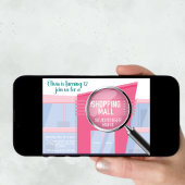 Winkelcentrum Scavenger Hunt, Tween Verjaardag Kaart