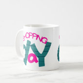 winkeldag koffiemok (Voorkant links)