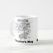 Winkeldetectives Winkelwagen Store Beveiliging Koffiemok (Voorkant links)