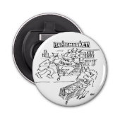 Winkeldetectoren in een supermarkt button flesopener (Voorkant)