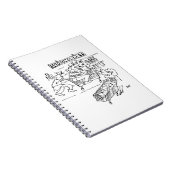 Winkeldetectoren in een supermarkt notitieboek (Rechterzijde)